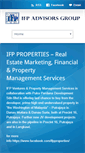 Mobile Screenshot of ifp-advisors.com